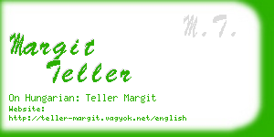 margit teller business card